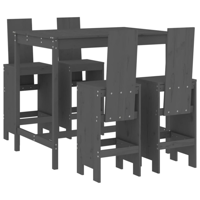 stradeXL 5 Piece Garden Bar...