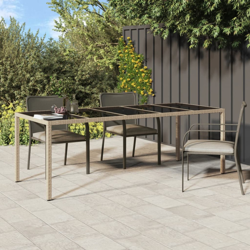 stradeXL Garden Table Beige...