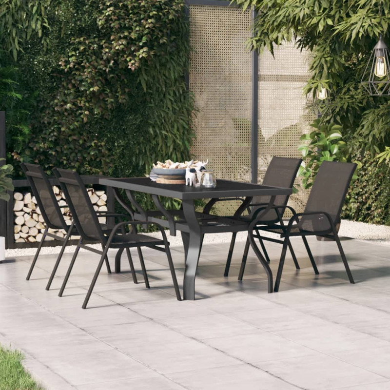 stradeXL Garden Table Grey...