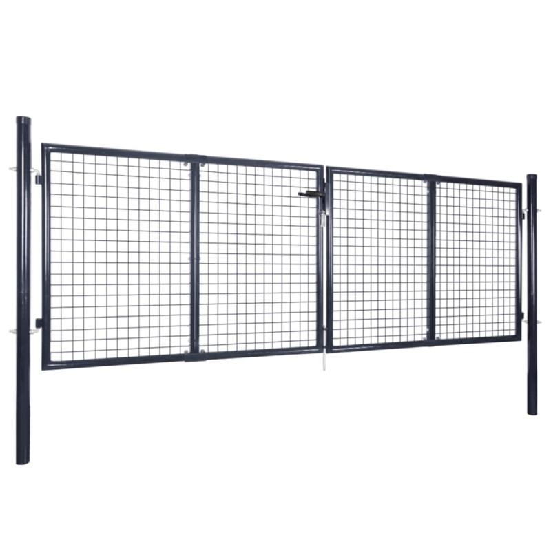 stradeXL Mesh Garden Gate...