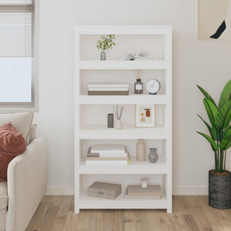 stradeXL Book Cabinet White...