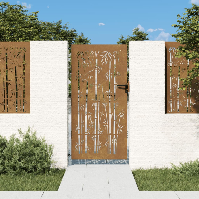 stradeXL Garden Gate 85x175...