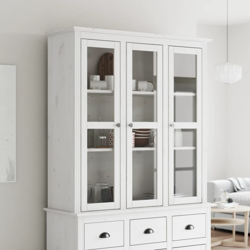 stradeXL Cabinet with Glass...