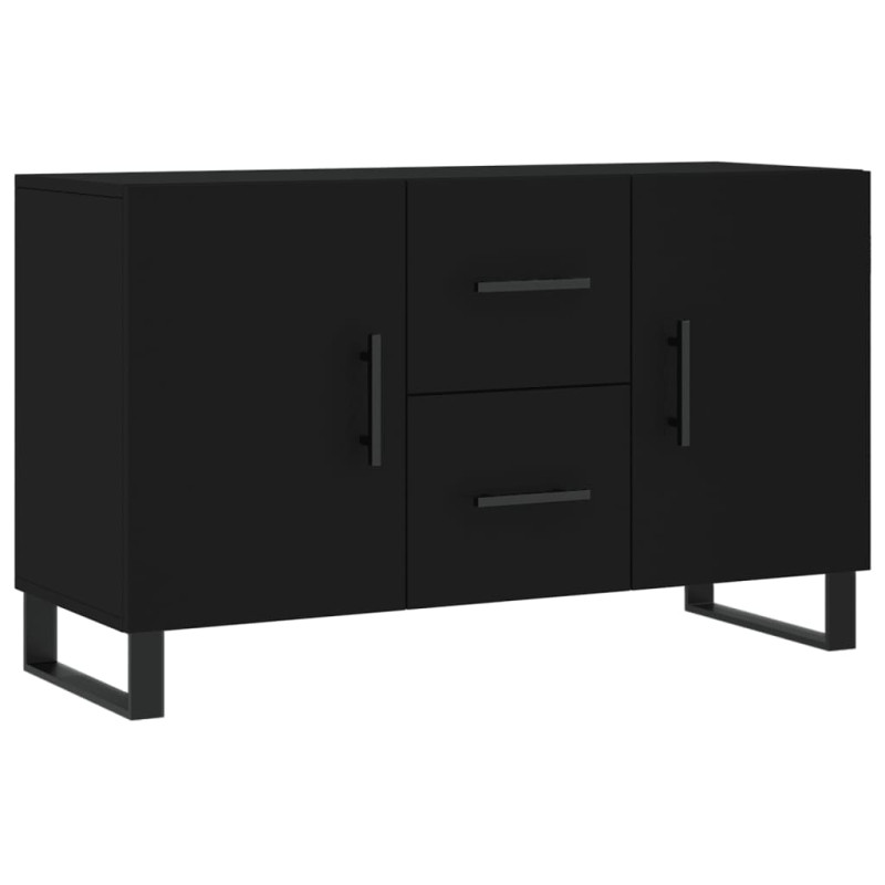 stradeXL Sideboard Schwarz...