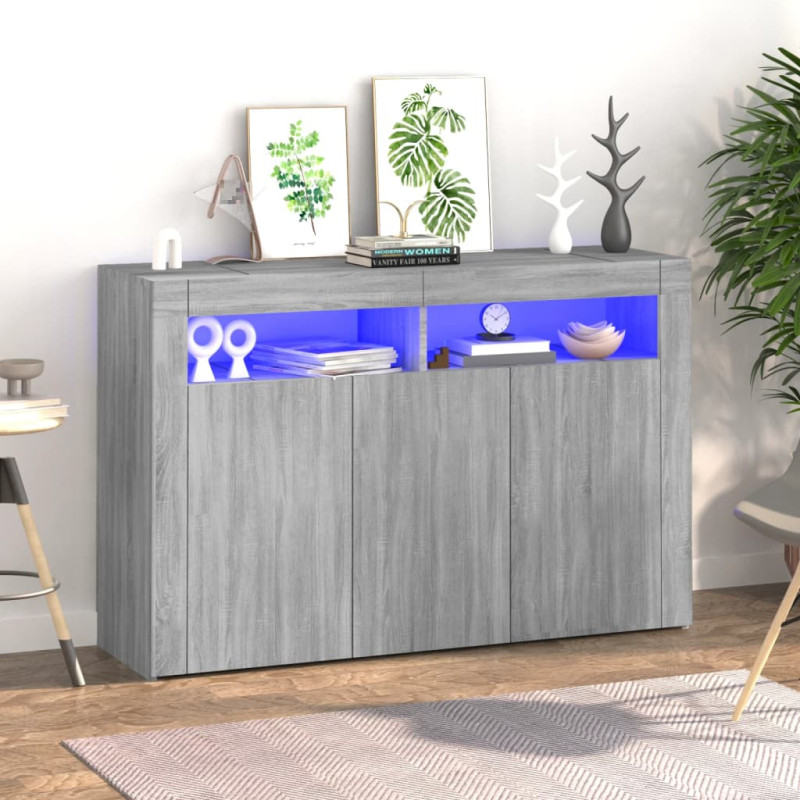 stradeXL Sideboard with LED...