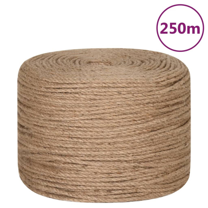 stradeXL Corde de jute 250...