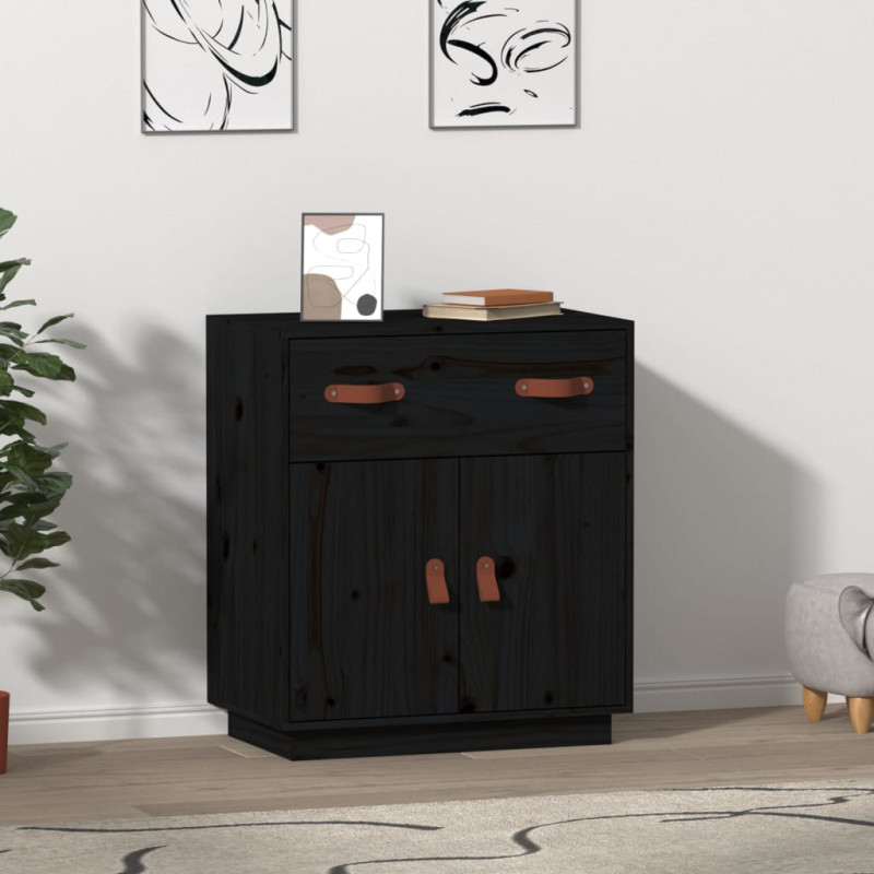 stradeXL Sideboard Black...