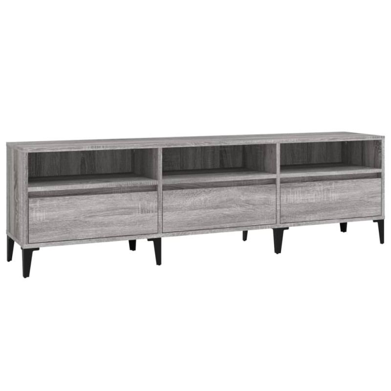 stradeXL TV Cabinet Grey...