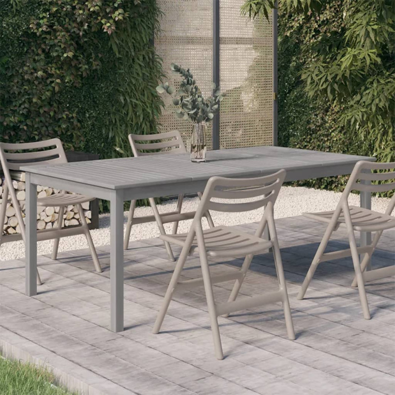 stradeXL Garden Table Grey...