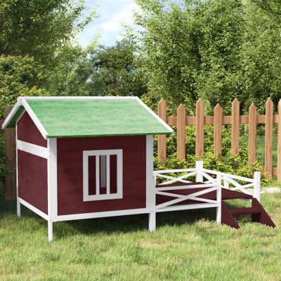 stradeXL Dog Kennel Mocha...