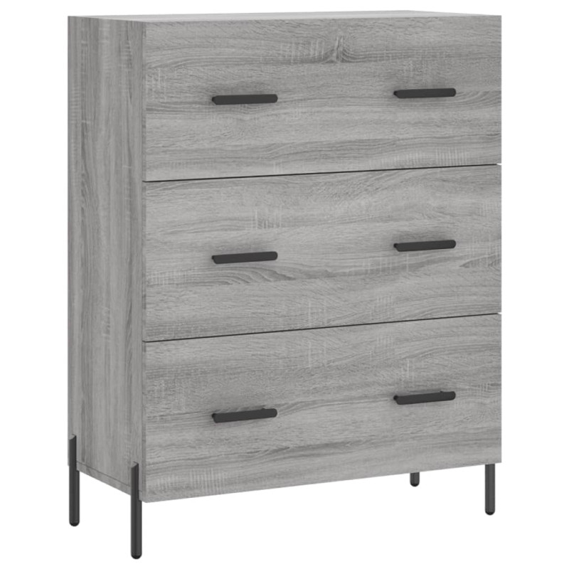 stradeXL Sideboard Grau...