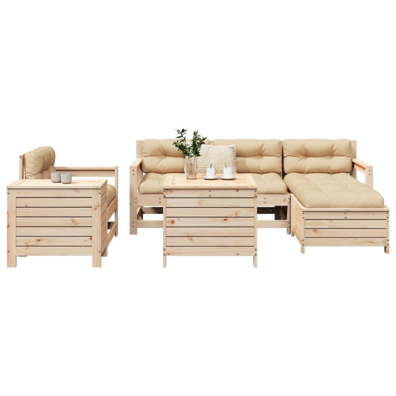 stradeXL 7 Piece Garden...