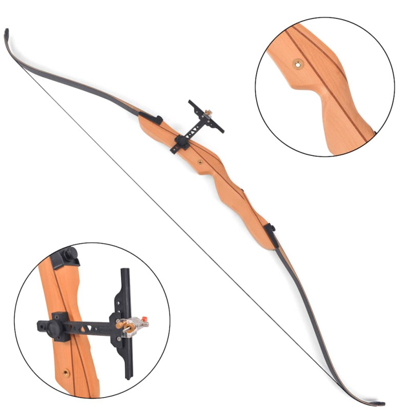 Adult Recurve Bow 68" 32 lb