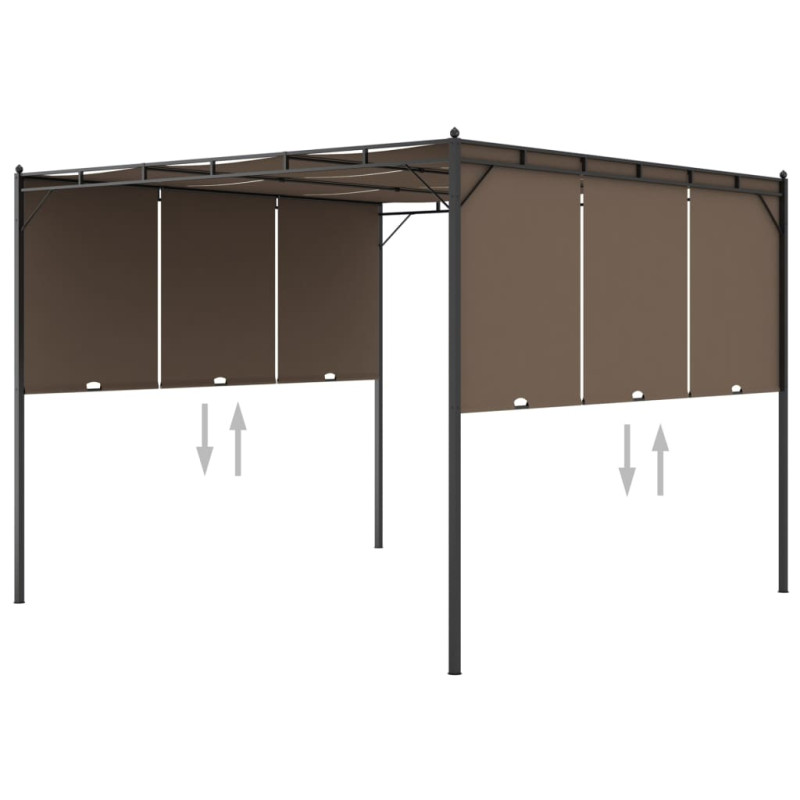 stradeXL Garden Gazebo with...