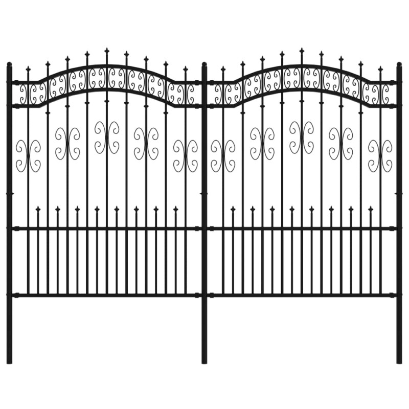 stradeXL Garden Fence with...