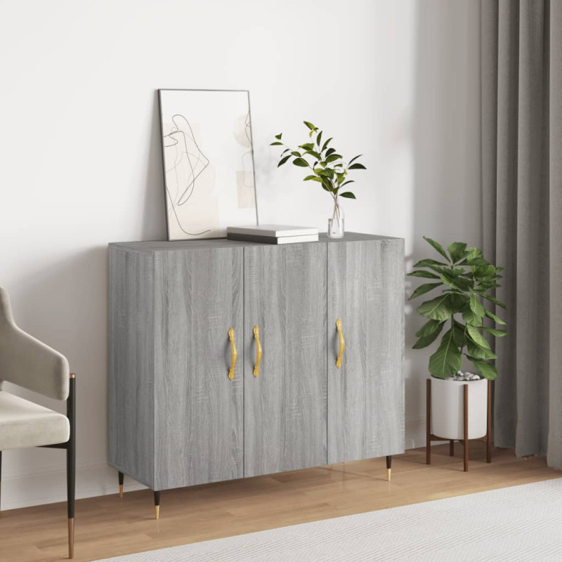 stradeXL Sideboard Grau...