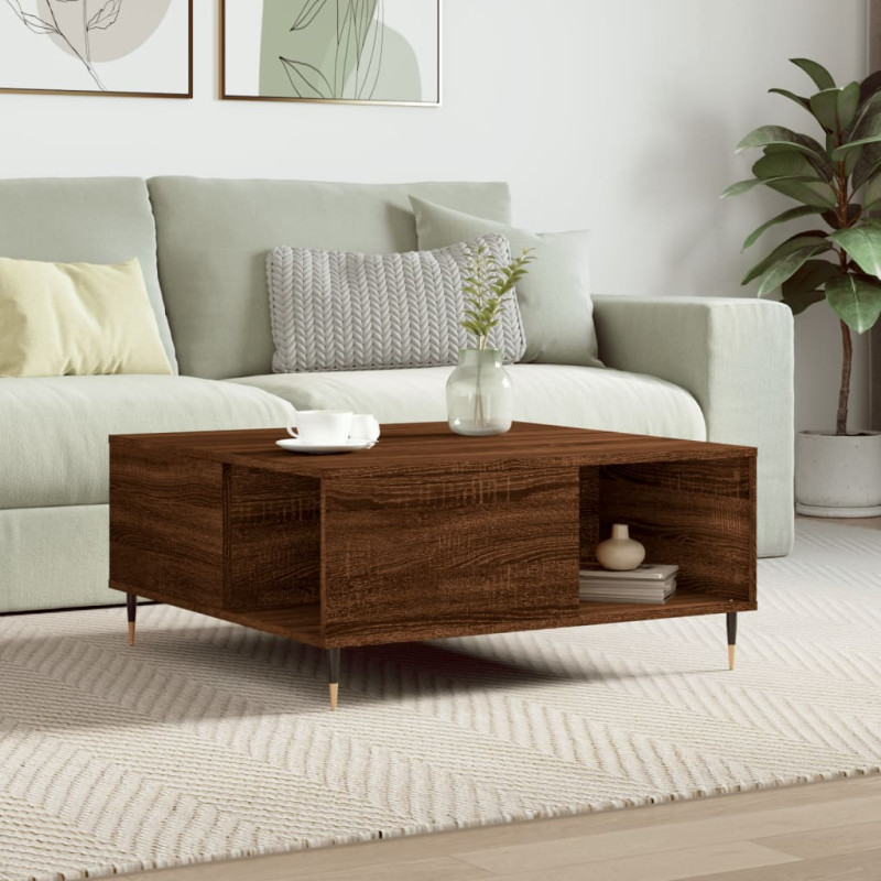 stradeXL Coffee Table Brown...