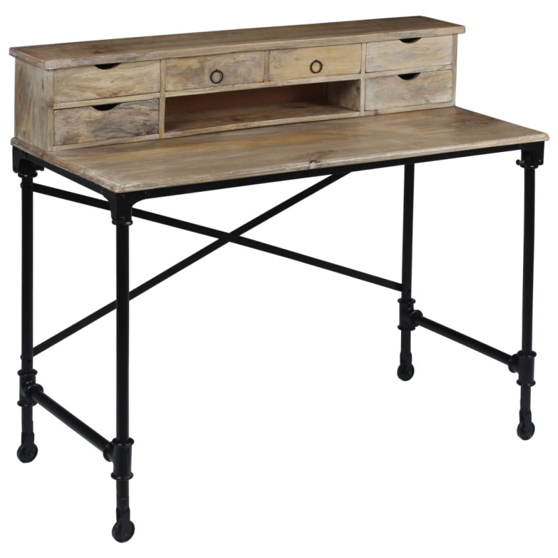 stradeXL Writing Desk Solid...