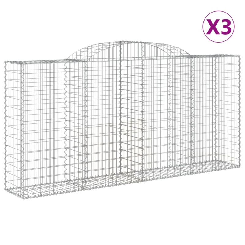 stradeXL Arched Gabion...