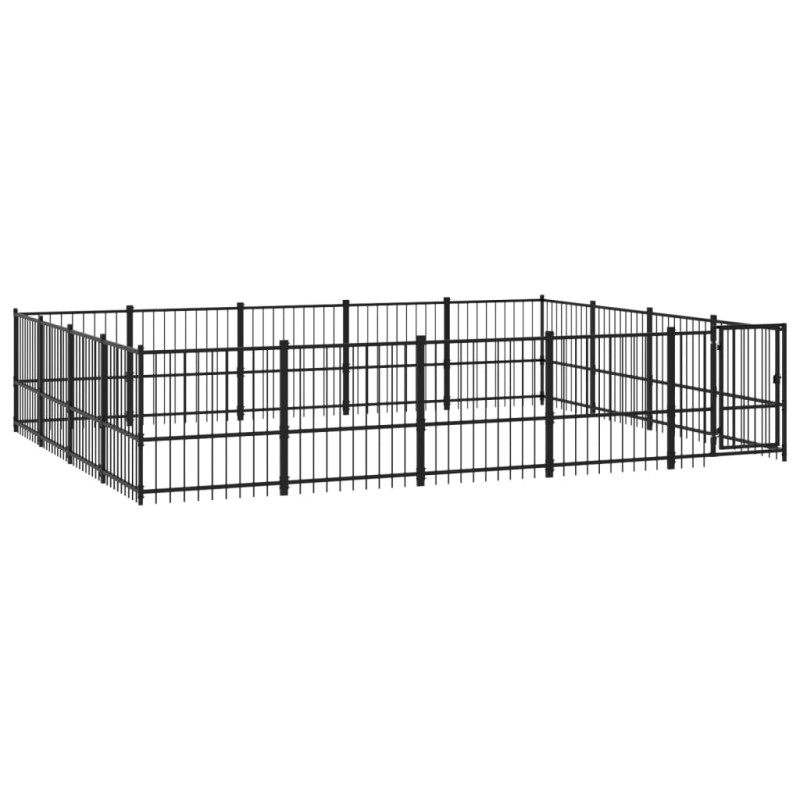 stradeXL Outdoor Dog Kennel...