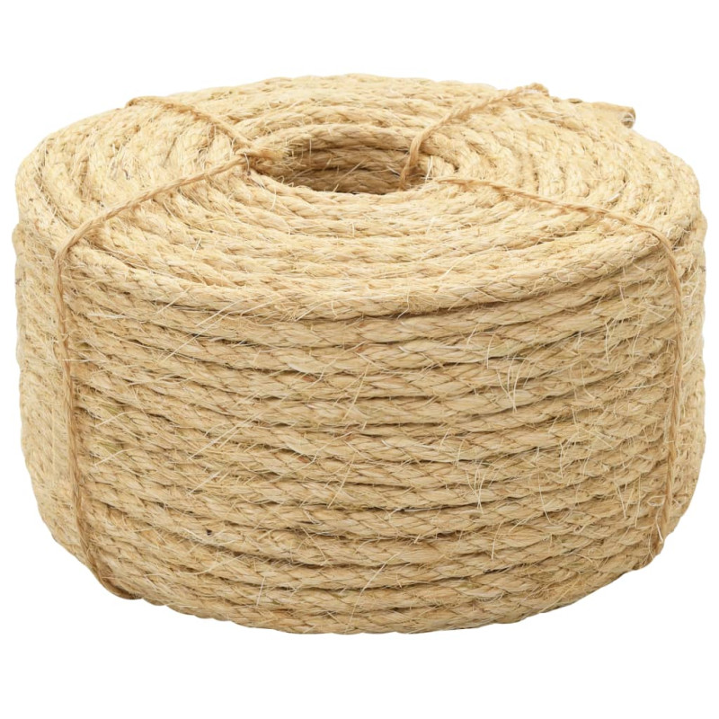 stradeXL Seil 100% Sisal 8...