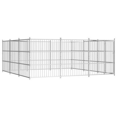 stradeXL Outdoor Dog Kennel...