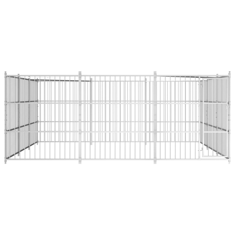 stradeXL Outdoor Dog Kennel...