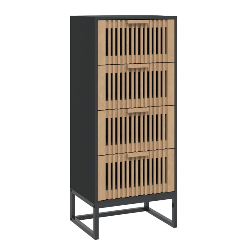 stradeXL Highboard Black...