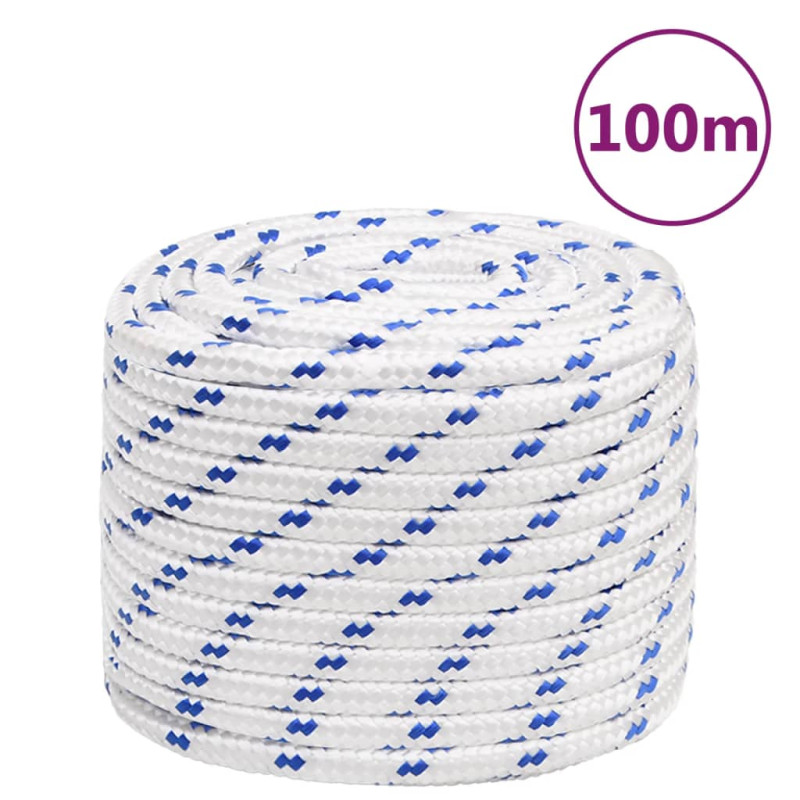 stradeXL Boat Rope White 16...