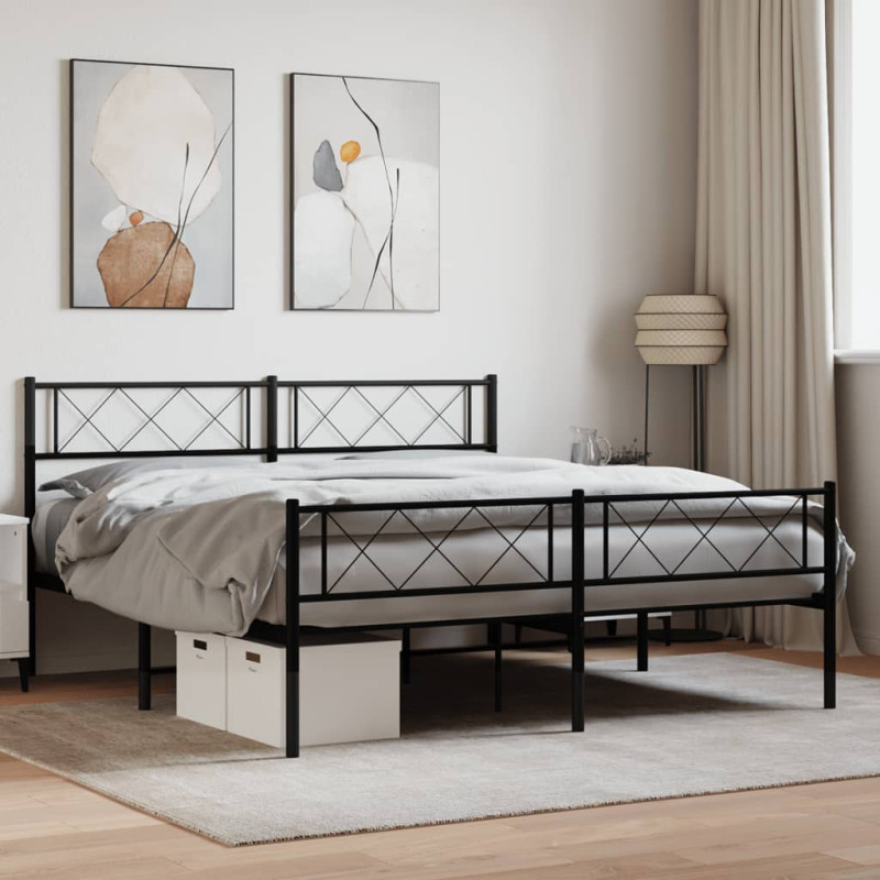 stradeXL Metal Bed Frame...