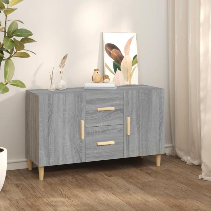 stradeXL Sideboard Grey...