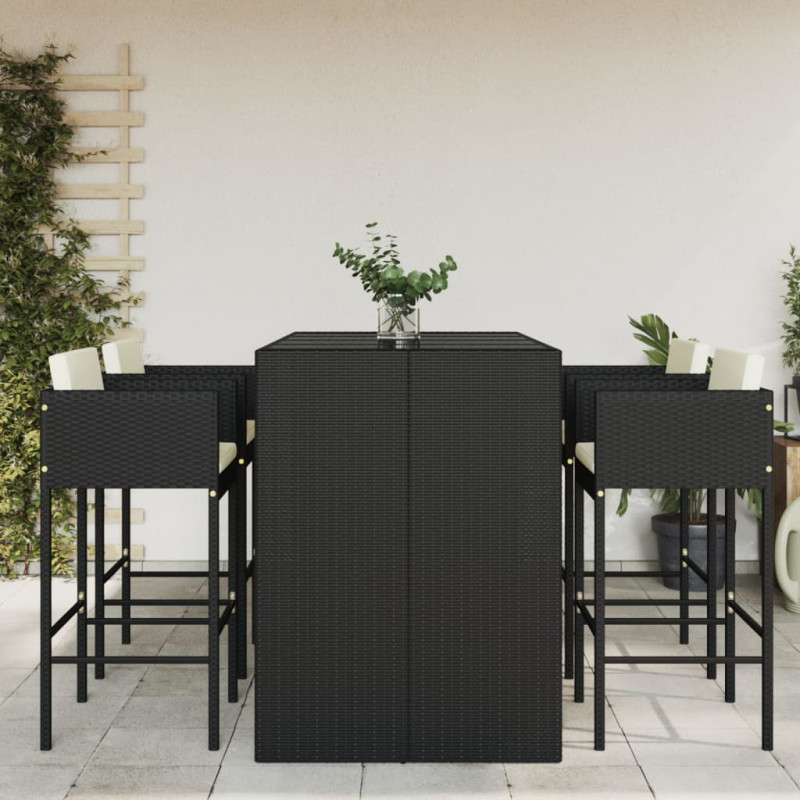 stradeXL 5 Piece Garden Bar...