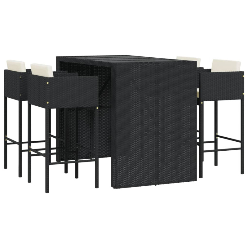 stradeXL 5 Piece Garden Bar...