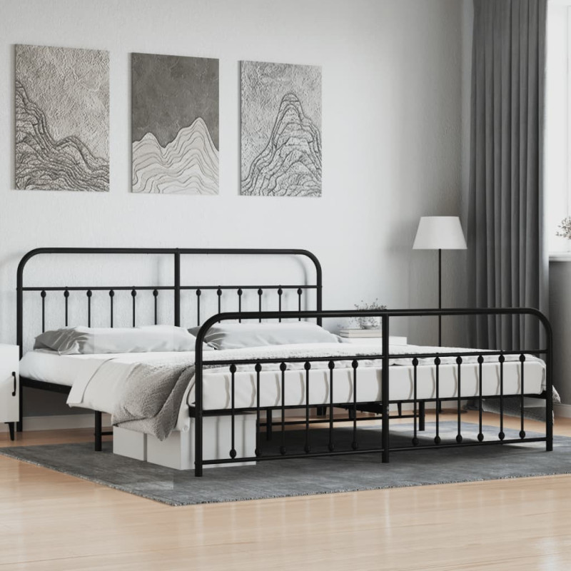 stradeXL Metal Bed Frame...