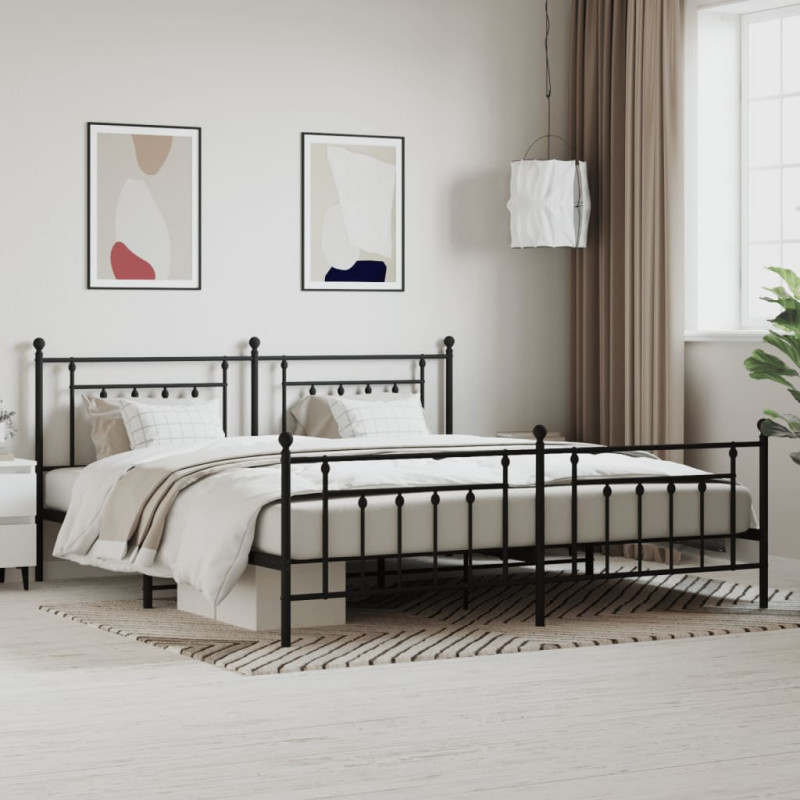 stradeXL Metal Bed Frame...