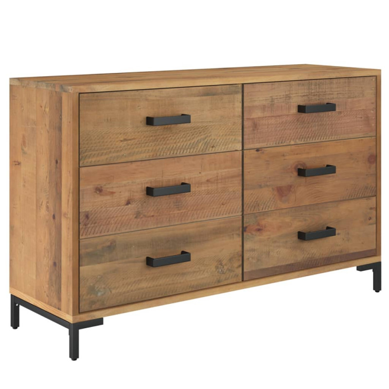 stradeXL Sideboard Braun...