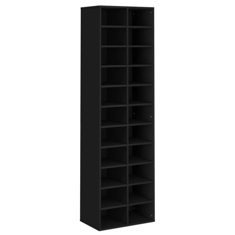 stradeXL Shoe Cabinet Black...