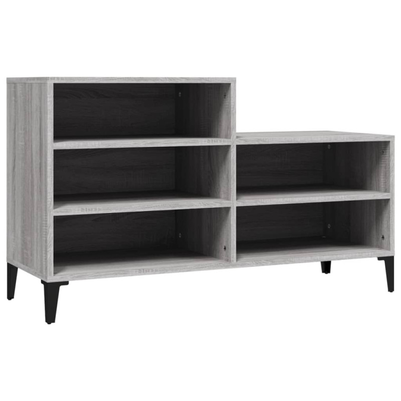 stradeXL Shoe Cabinet Grey...