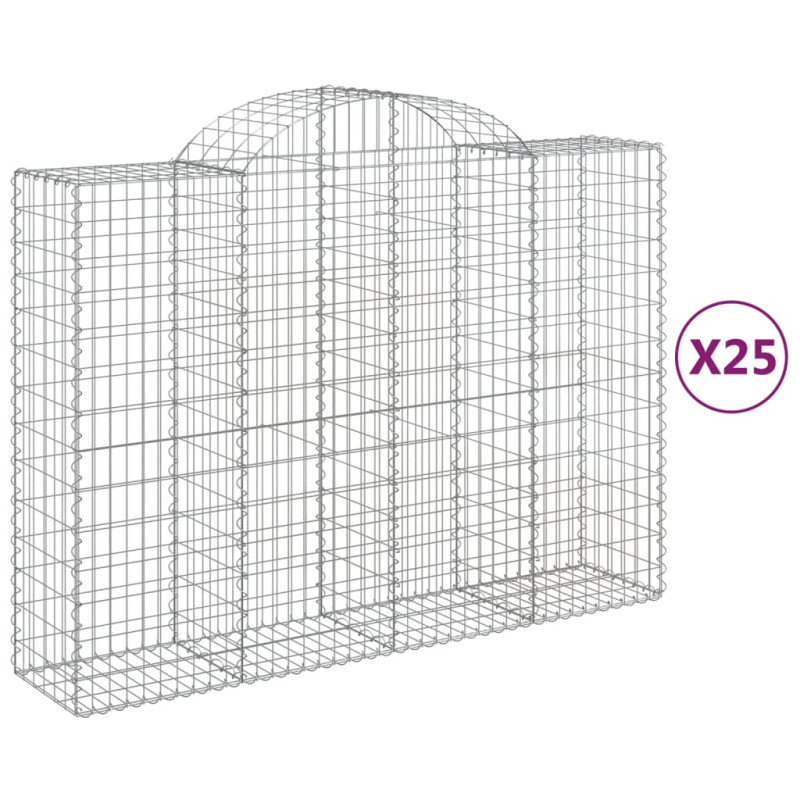 stradeXL Arched Gabion...