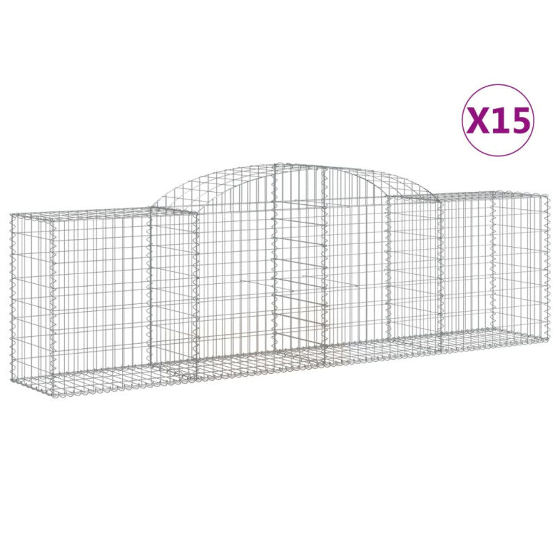 stradeXL Arched Gabion...