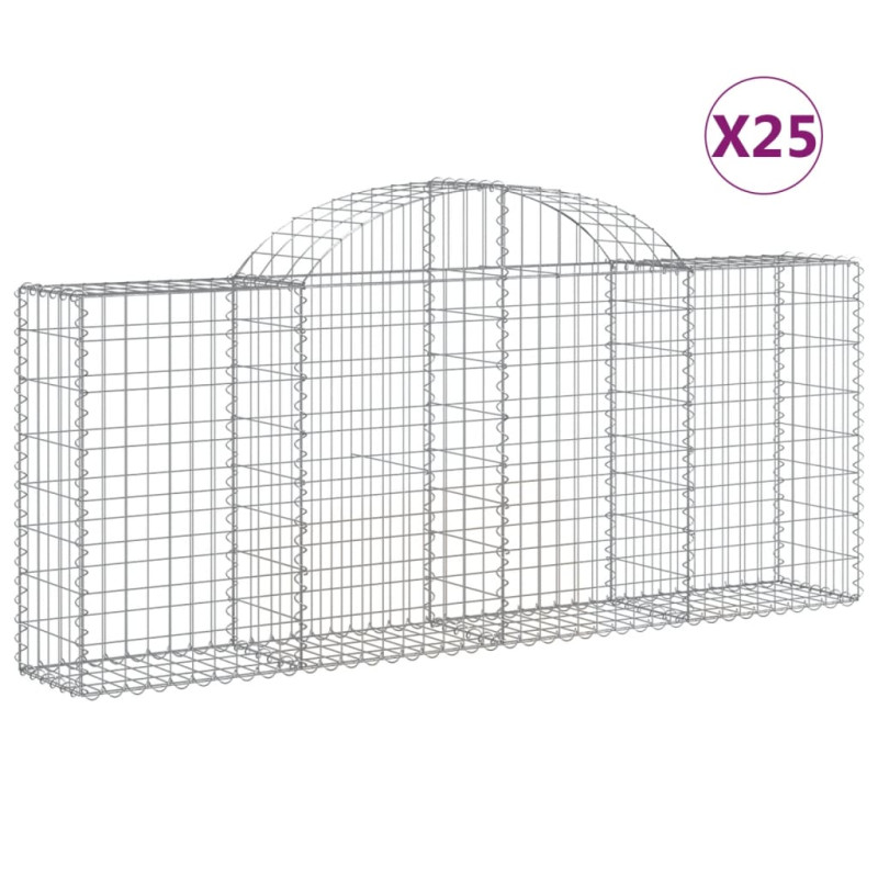 stradeXL Arched Gabion...