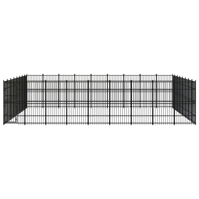 vidaXL Outdoor Dog Kennel...