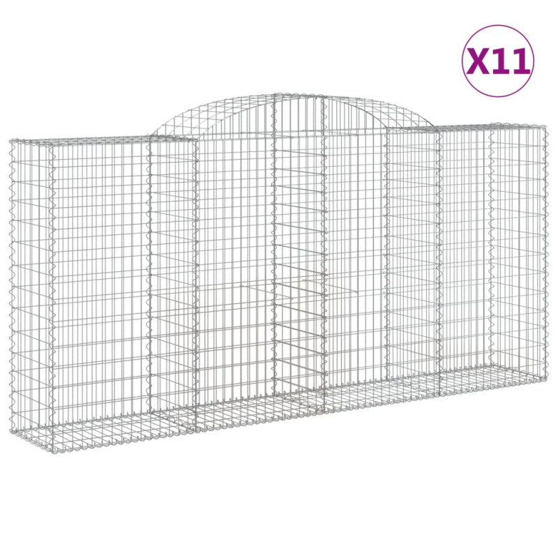 stradeXL Arched Gabion...