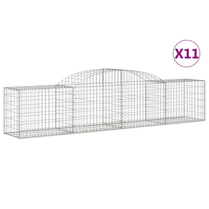 stradeXL Arched Gabion...