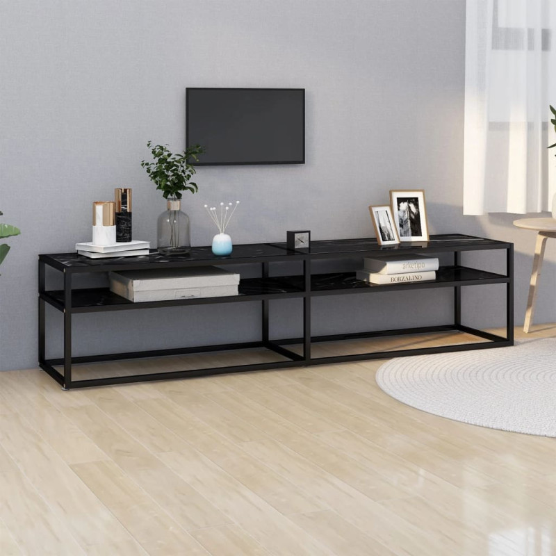 stradeXL TV Cabinet Black...