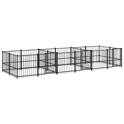 stradeXL Outdoor Dog Kennel...