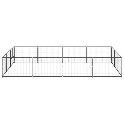 stradeXL Dog Kennel Black...