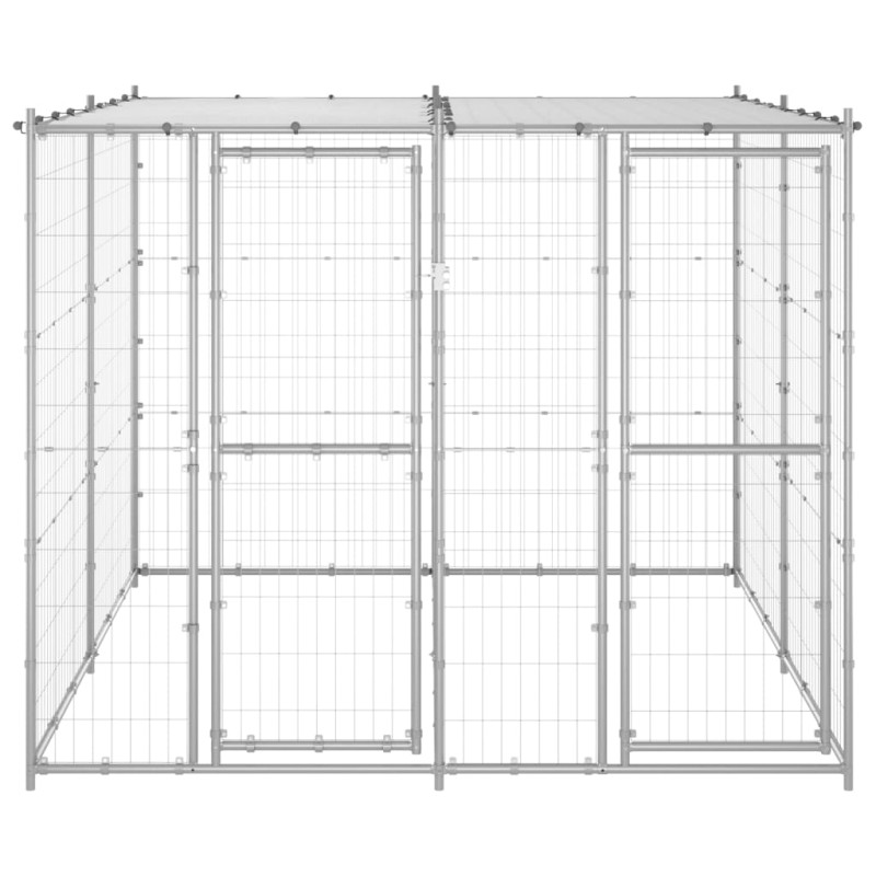 stradeXL Outdoor Dog Kennel...