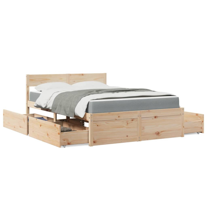 stradeXL Bed with Drawers...