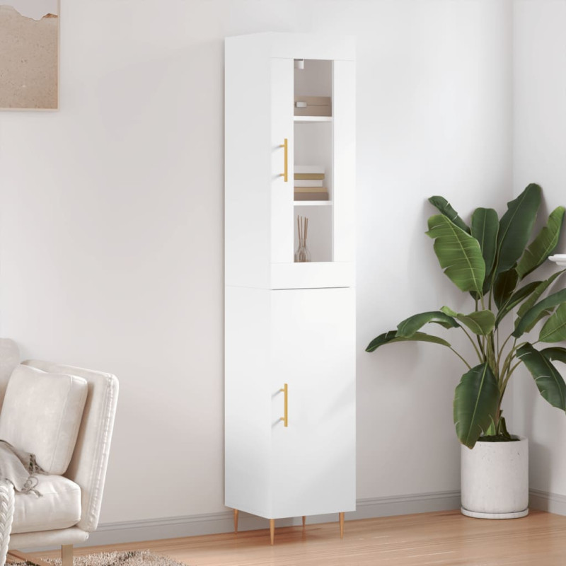 stradeXL Highboard White...